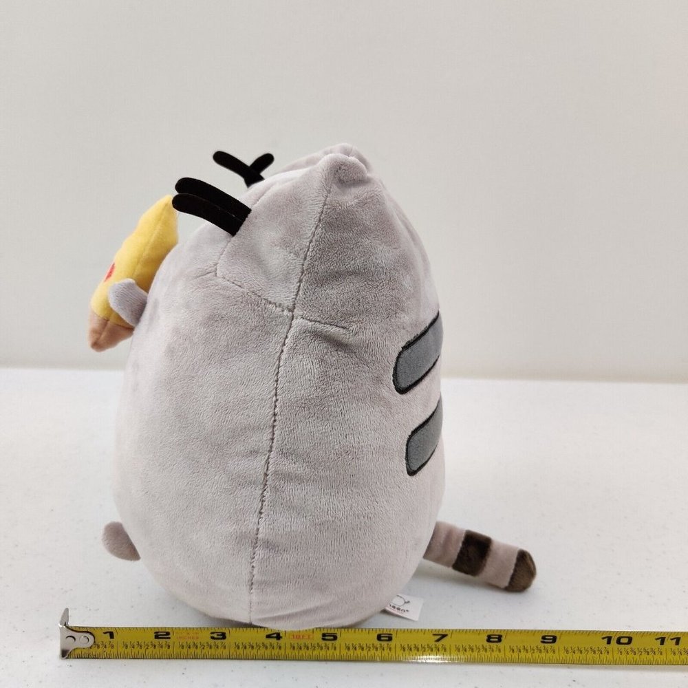 GUND Pusheen Cat Holding Pizza Plush Stuffed Animal Toy - Picture 9 of 9